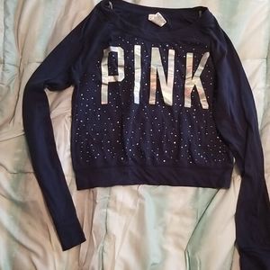 VICTORIA'S  secret long sleeve crop top